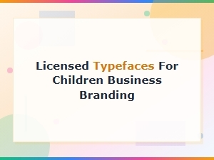 Free Commercial Baby Fonts for Kids Business Branding
